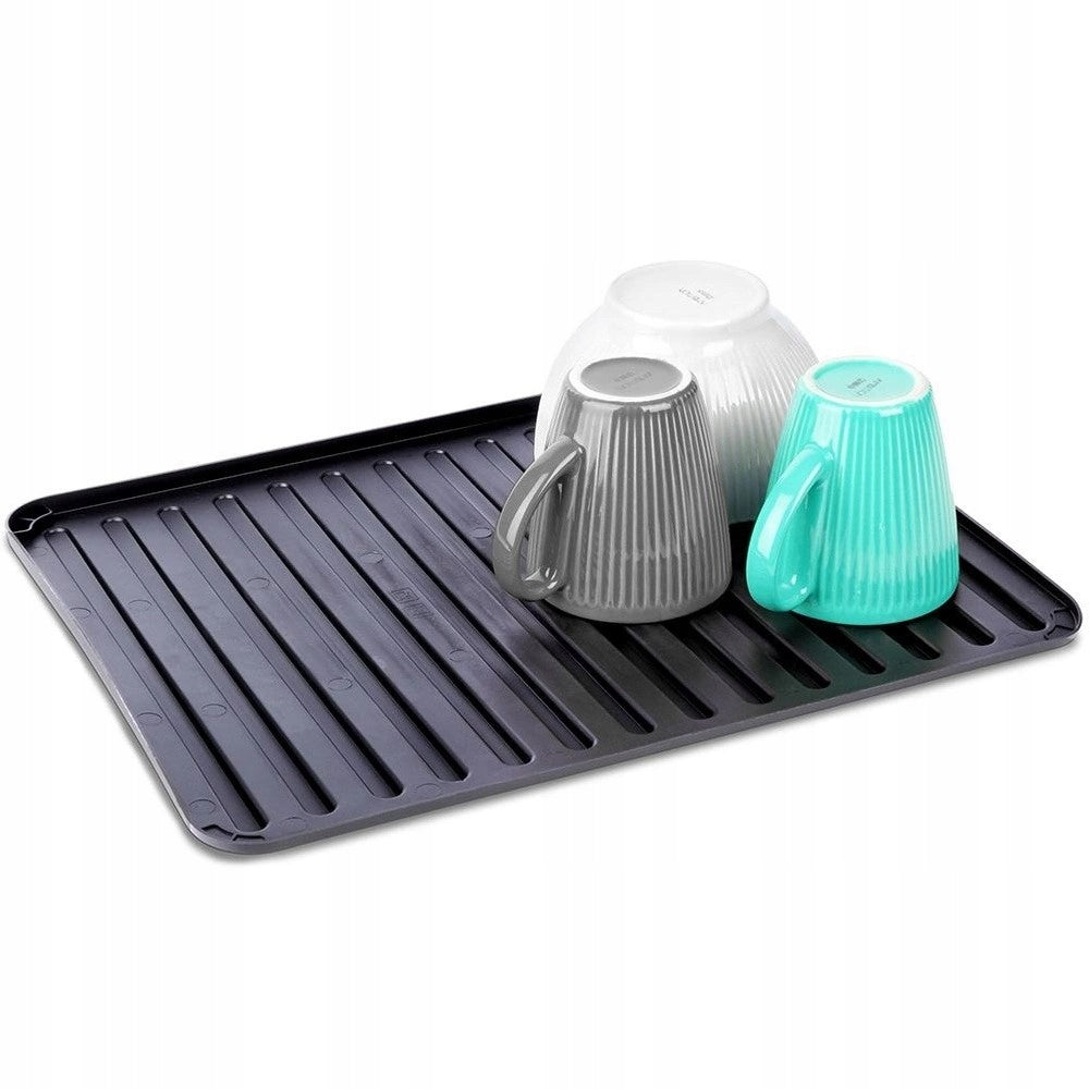 Dish drying drainer mat black Vilde