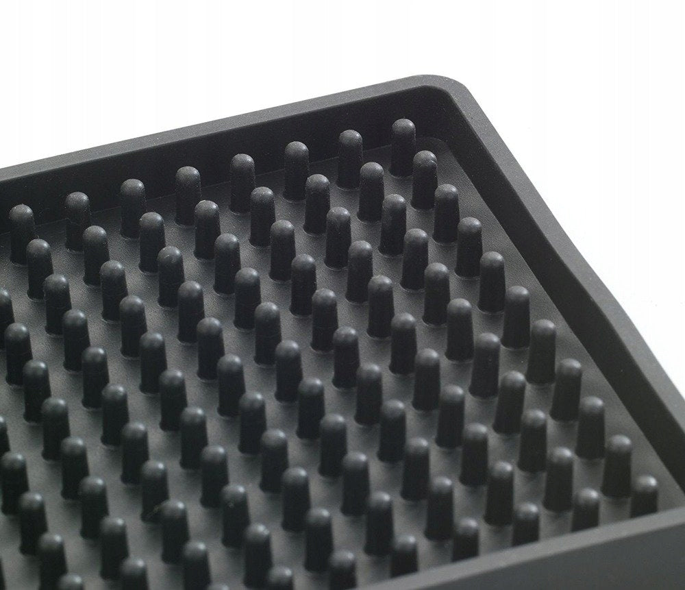 Dish drying mat, cups, drainer, 40x30 cm, WENKO Color black