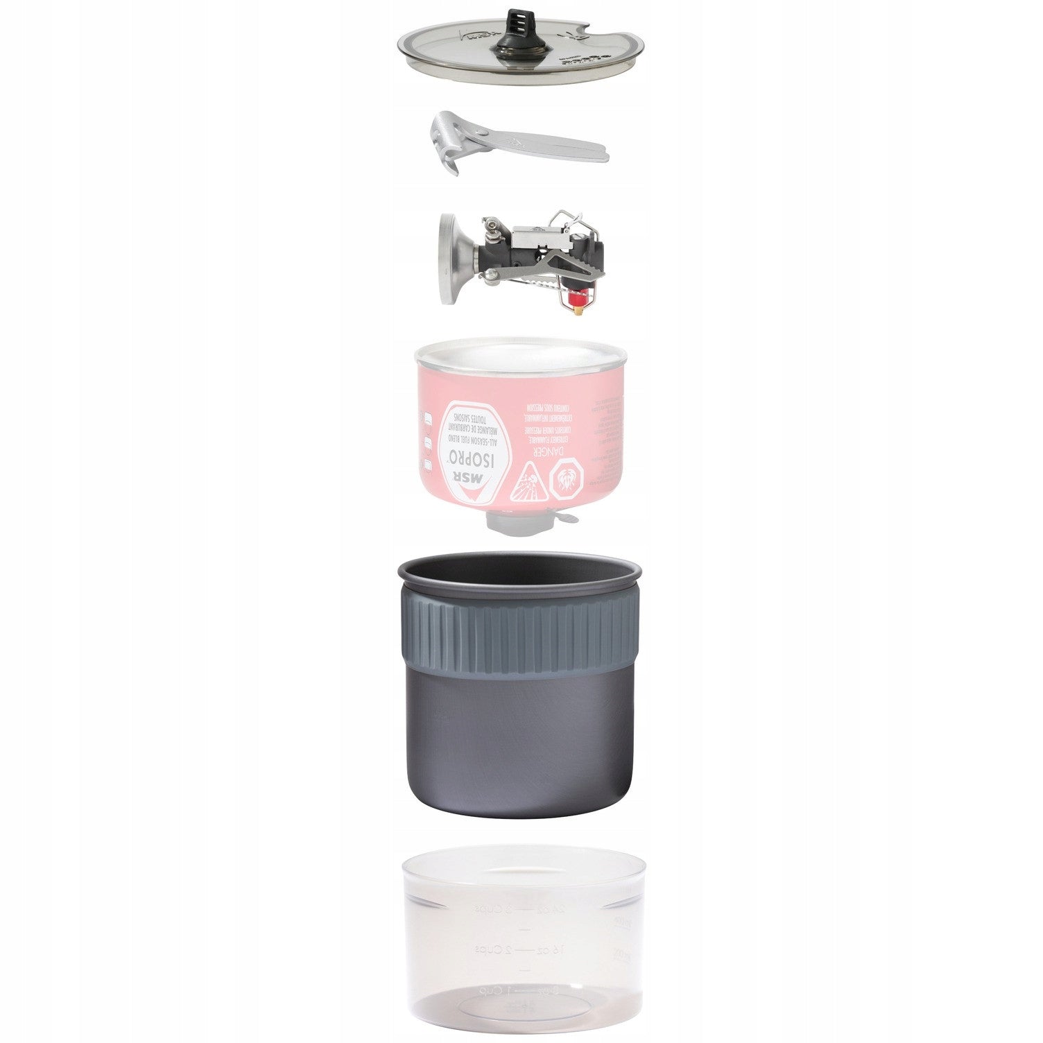 Dishes and Cooker PocketRocket Deluxe Mini Stove Kit Brand MSR