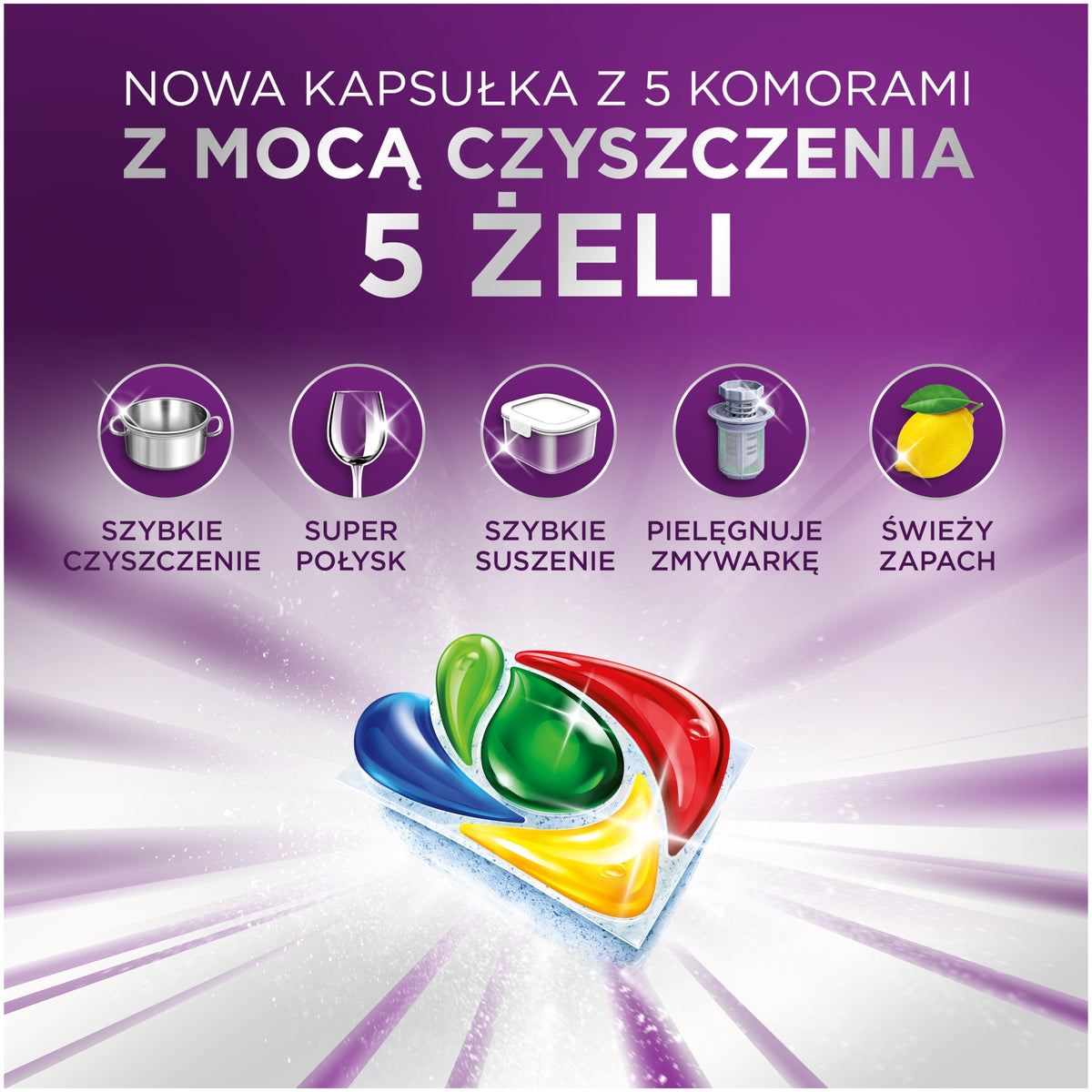 Dishwasher Capsules Fairy Platinium Plus All In One 30Minut Miracle 82 Pack Trade name Platinum Plus All in One Lemon