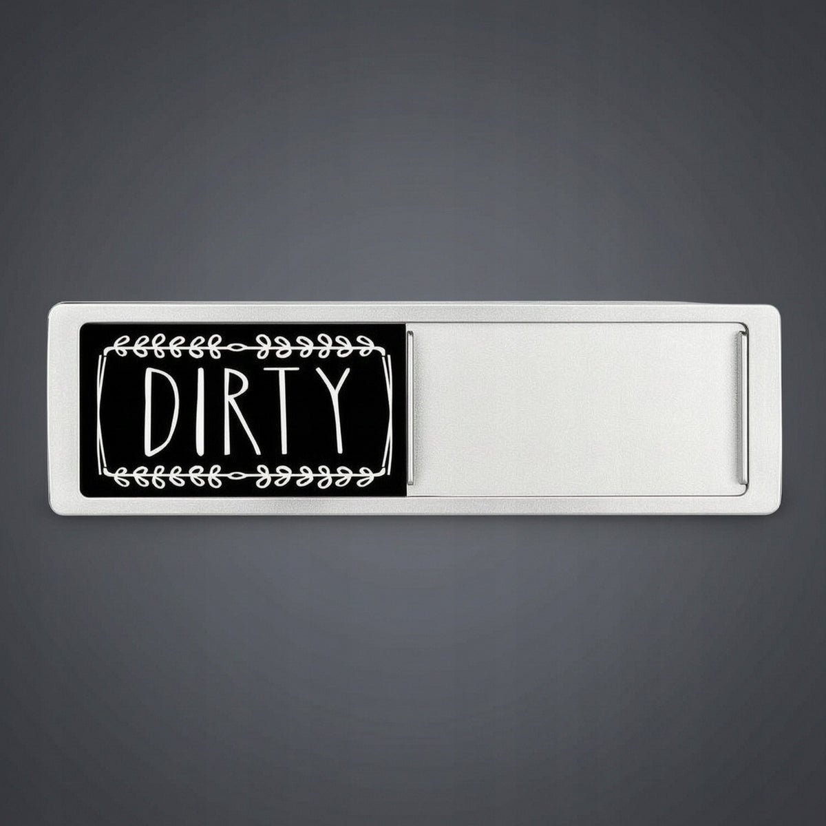 Dishwasher Clean Dirty Sign Sliding Clean Dirty Sign Reversible for Kitchen Packaging status original