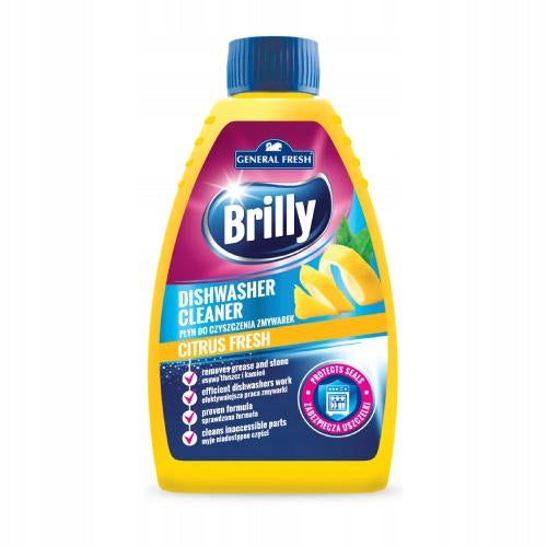 Dishwasher Cleaner Citrus, Degreasing, Removes Stone, 250ml