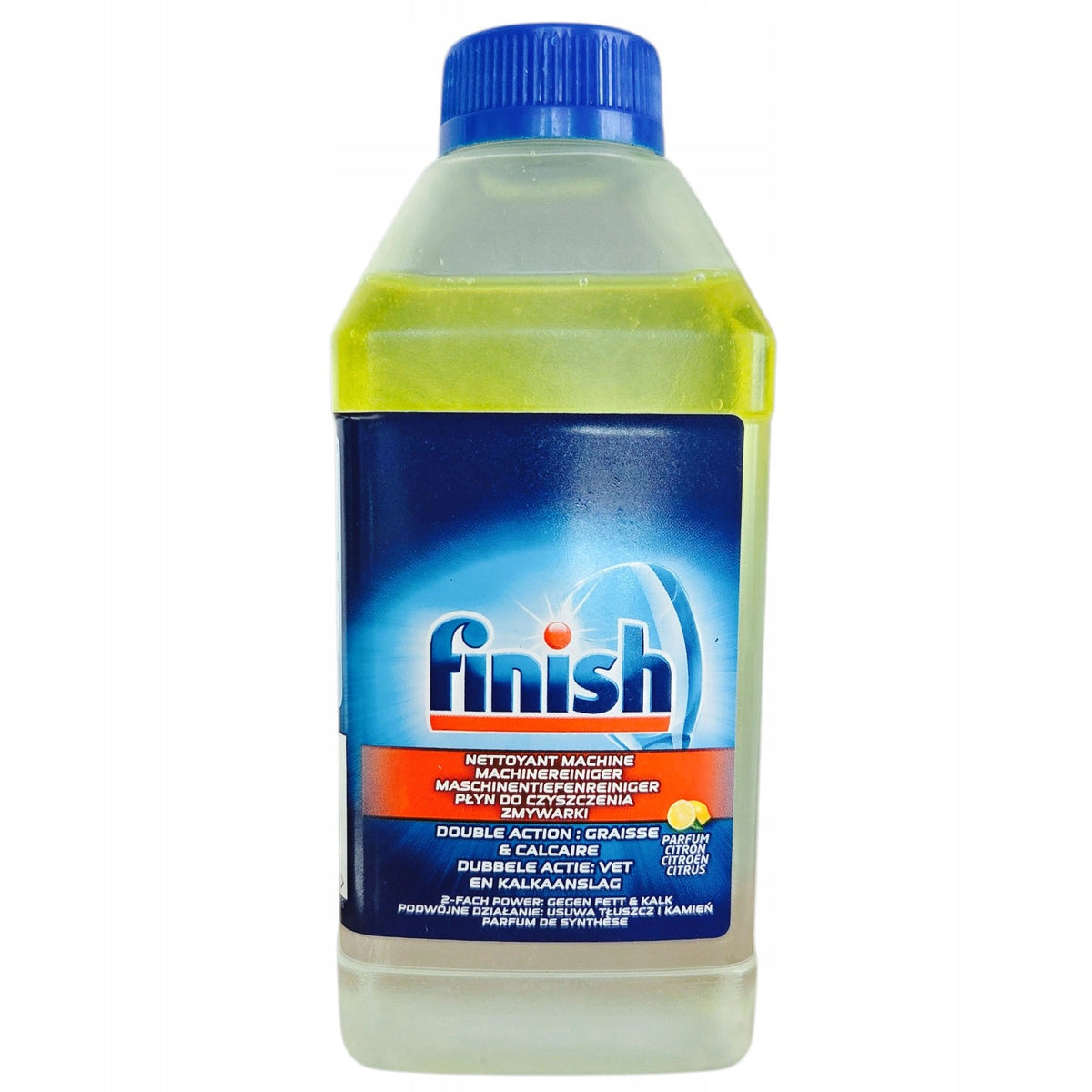 Dishwasher Cleaner Finish Removes Fat Stone Lemon 250 ml
