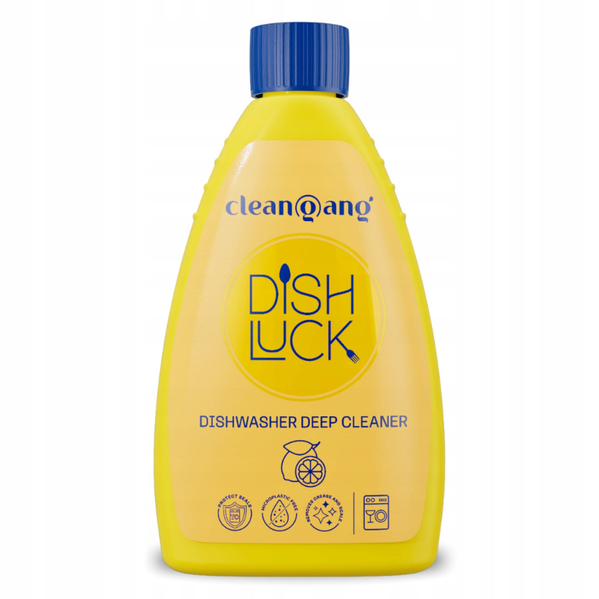 Dishwasher Cleaner Lemon Cleaner Removes Stone Fat 2x250ml Packaging status original