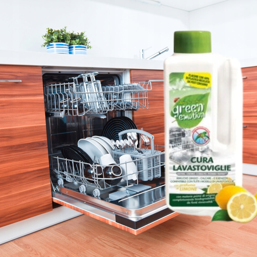 Dishwasher Cleaner Lemon Green Emotion Effective Agent Brand Green Emotion