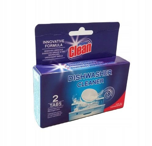 Dishwasher Cleaning Tablets At Home Clean 2 x 40 g