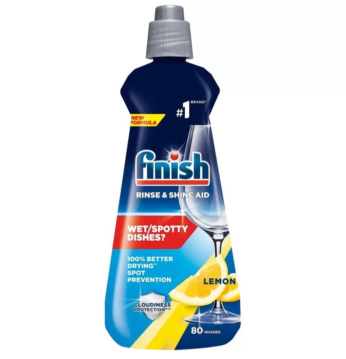 Dishwasher Polishing Liquid Finish 400 ml Lemon
