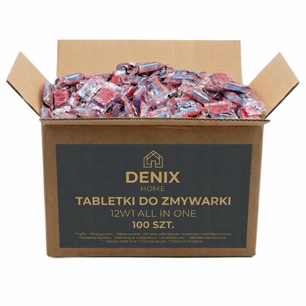 Dishwasher Tablets Capsules 12in1 All In One 100 Pcs