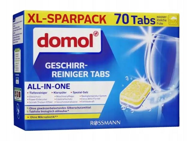 Dishwasher Tablets Domol Allin1 70pcs (1260g)