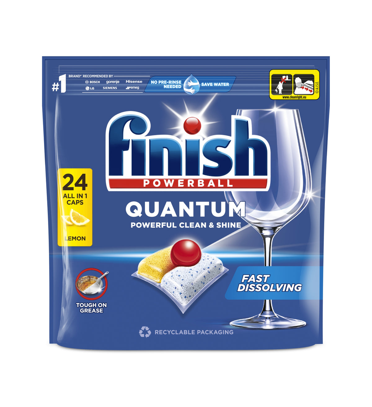 Dishwasher Tablets Finish All In One 24 Pieces Manufacturer code 5908252004874