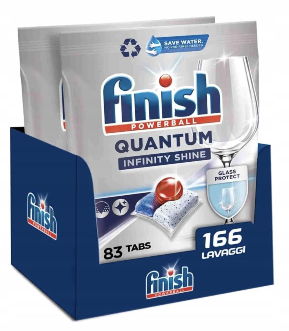 Dishwasher Tablets Finish Quantum Infinity Shine 166 Pack Brand Finish