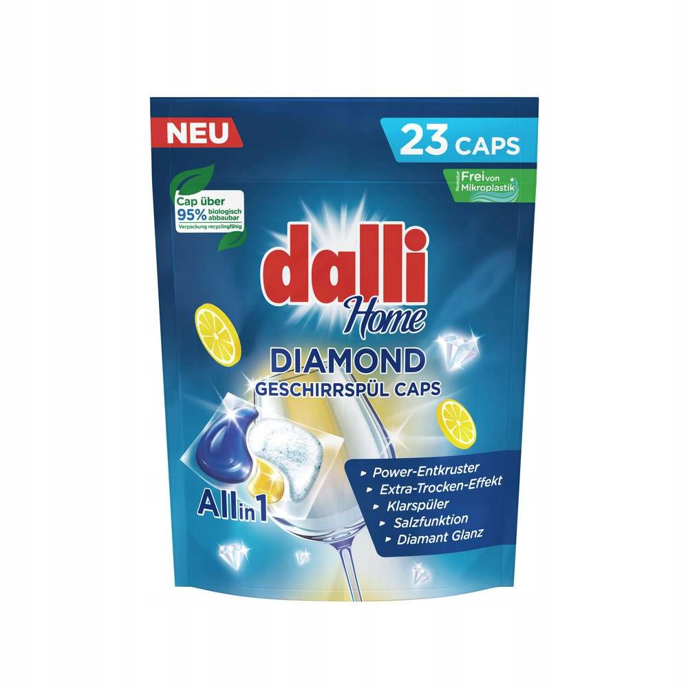 Dishwasher capsules DALLI Diamond 23 pcs