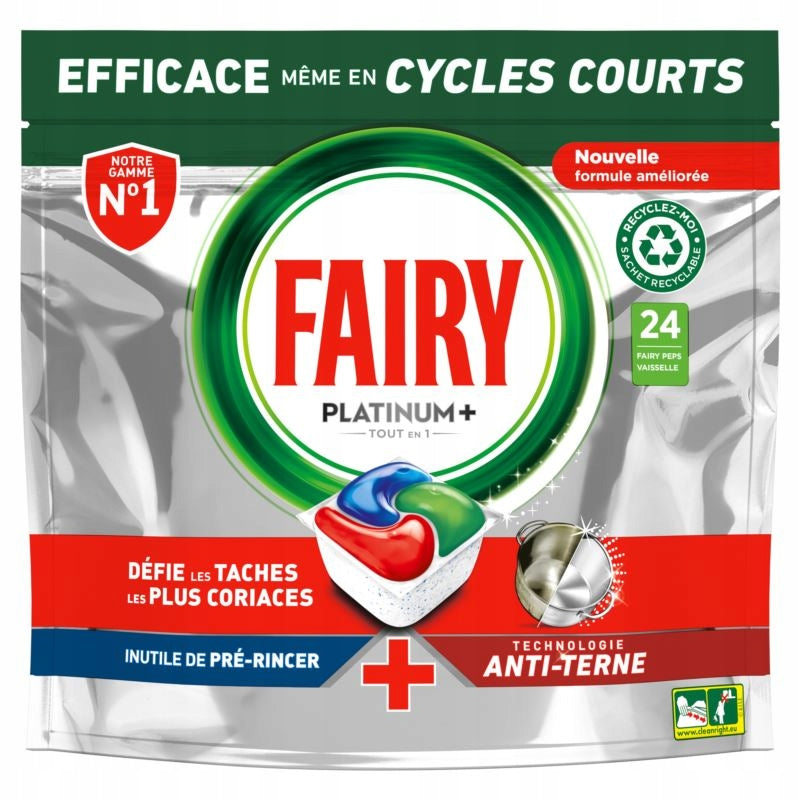 Dishwasher capsules Fairy 24pcs Platinum Plus FR