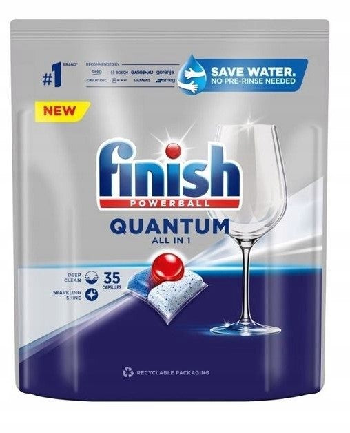 Dishwasher capsules Finish Quantum 33 pcs Brand Finish