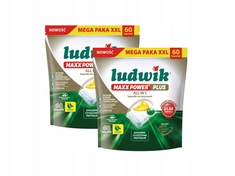 Dishwasher capsules LUDWIK Maxx Power Plus 120 pcs.