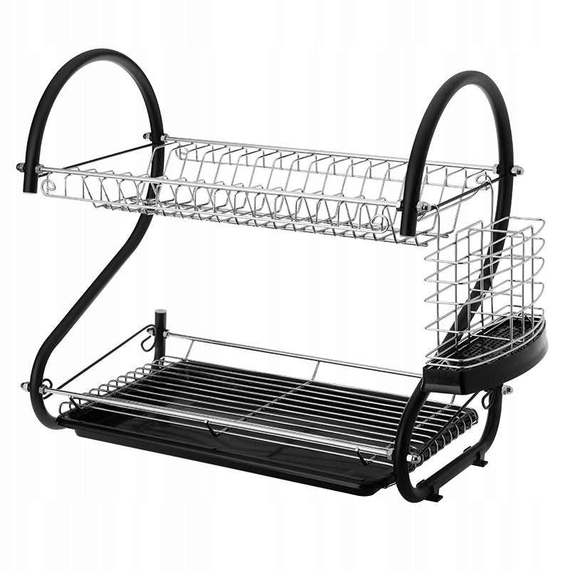 Dishwasher dryer Galicja Camelia black 25,5 cm x 51 cm x 38 cm