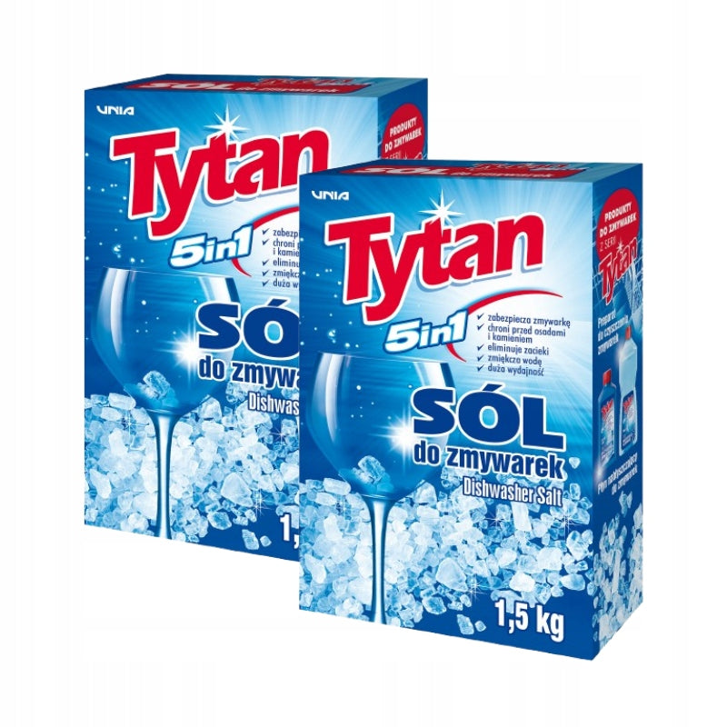 Dishwasher salt TYTAN coarse softening protective 3kg