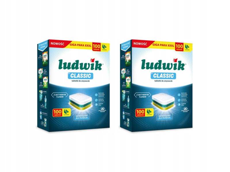 Dishwasher tablets LUDWIK Classic - 200 pcs.