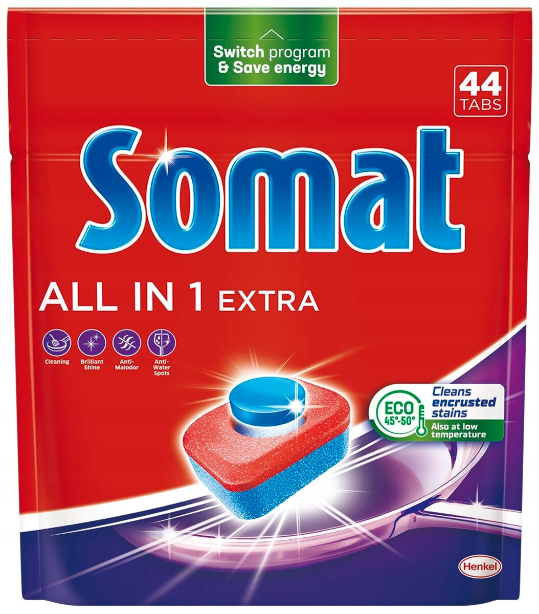 Dishwasher tablets SOMAT All in One Extra - 44 pcs x2 Manufacturer code 9000101809190
