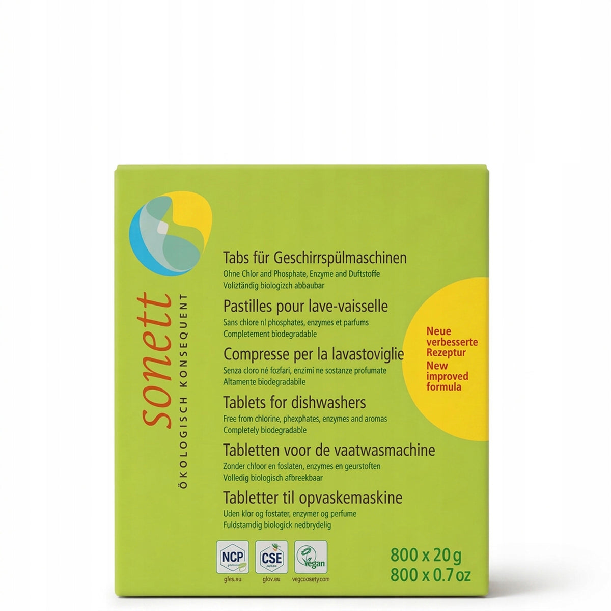 Dishwasher tablets – Sonett – 800 pcs.