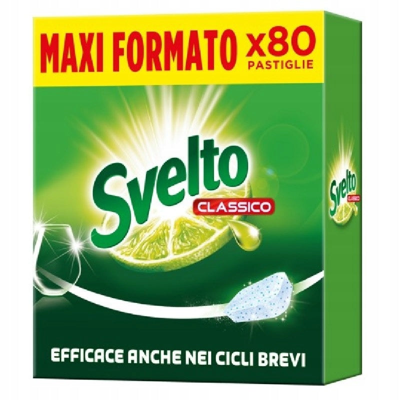 Dishwasher tablets Svelto Classic 80 pieces