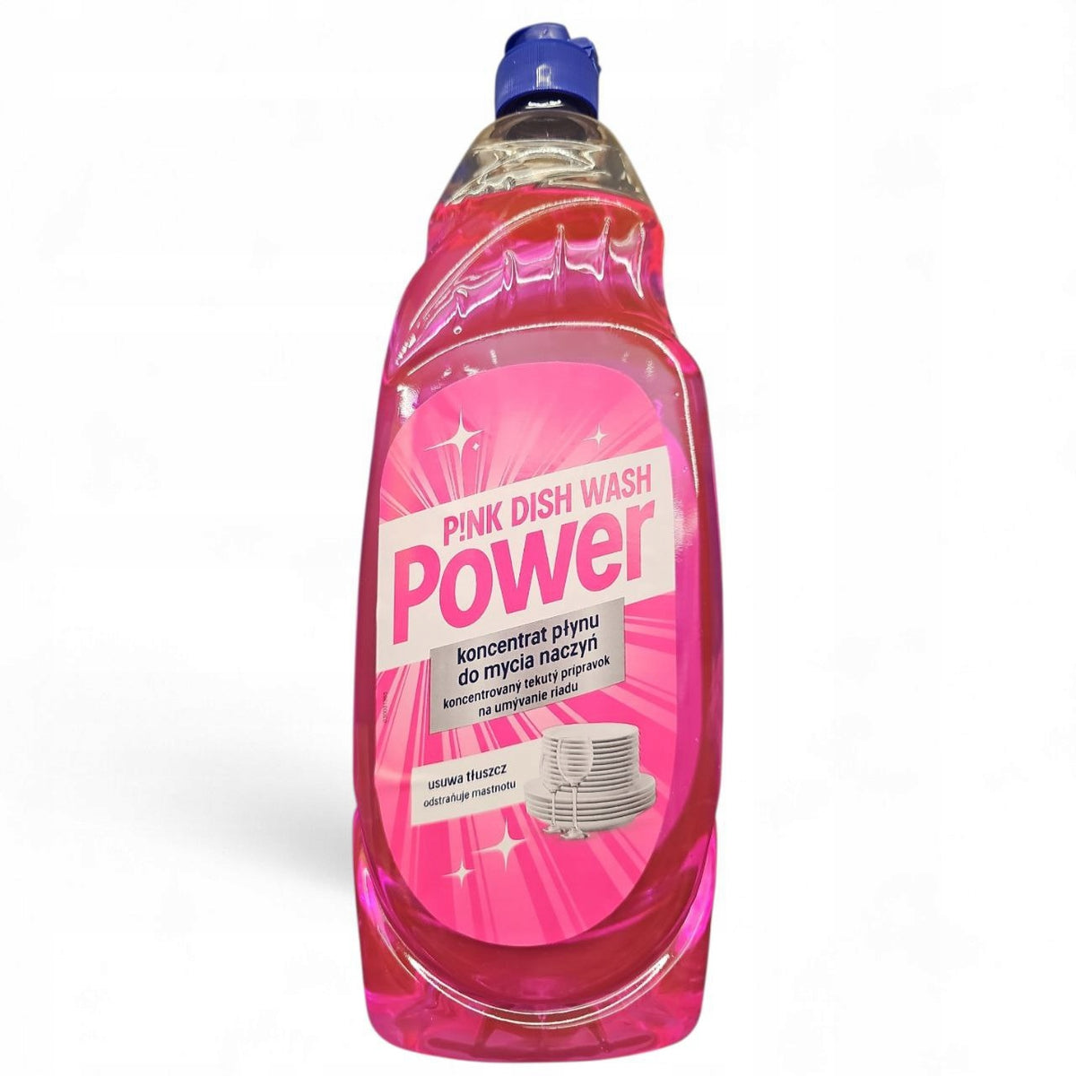 Dishwashing Liquid 850ml Pink Power Concentrate Fat Efficient