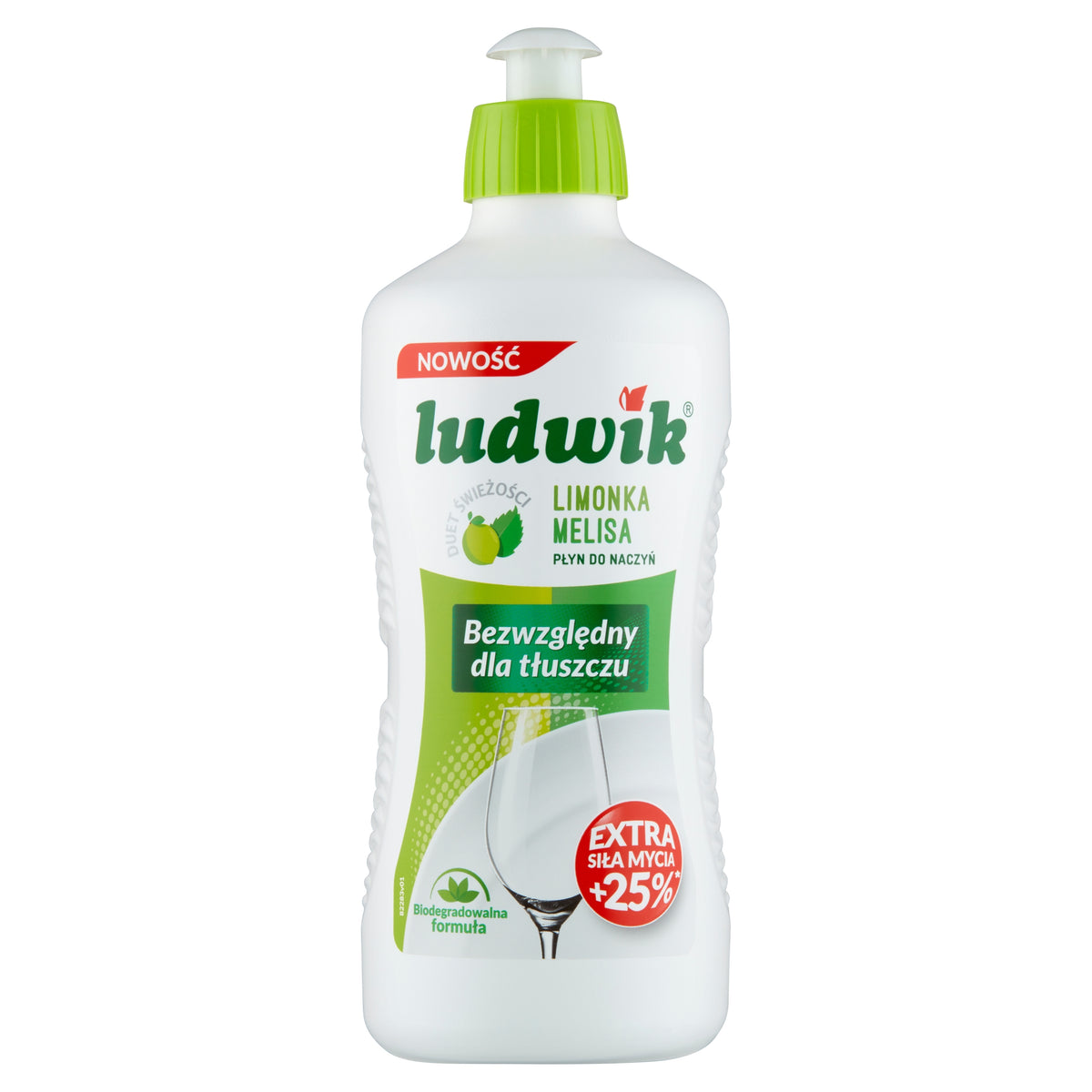 Dishwashing Liquid Ludwik Lime and Lemon balm 450 g