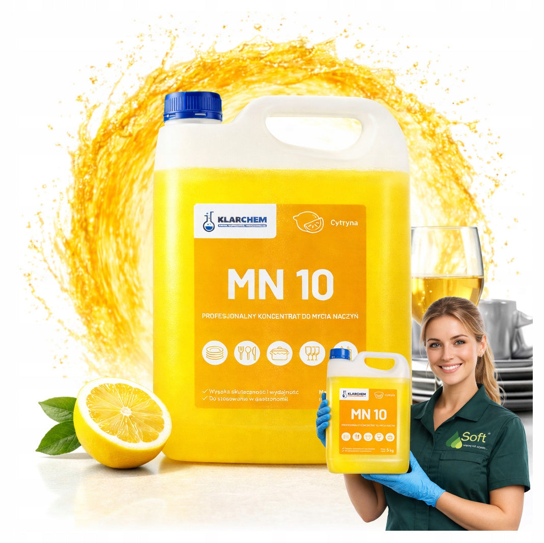 Dishwashing concentrate MN10 Lemon 5kg, efficient, gastro