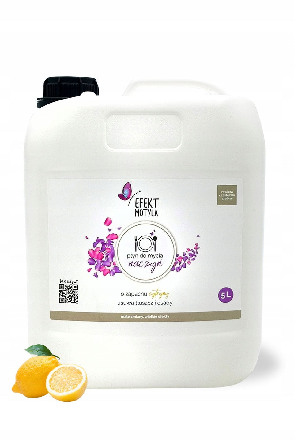 Dishwashing liquid BUTTERFLY EFFECT Lemon 5 L
