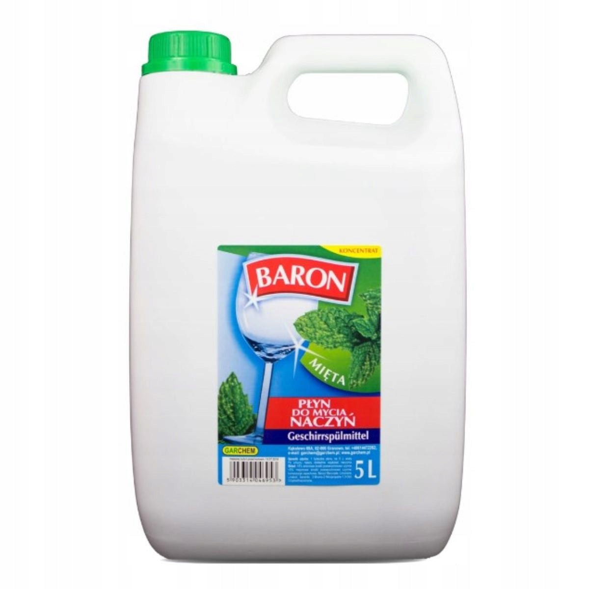 Dishwashing liquid Baron 5 l