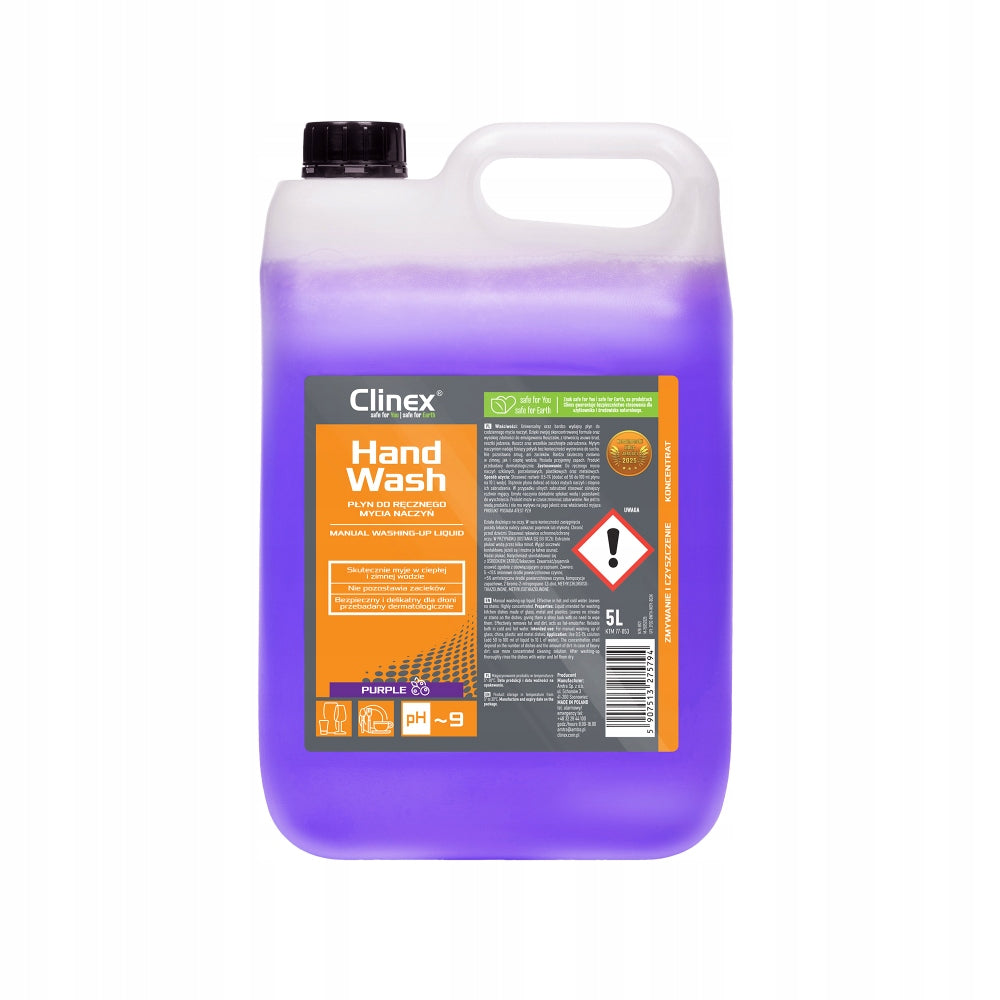 Dishwashing liquid CLINEX HandWash PURPLE 5L