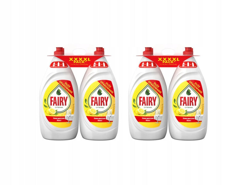 Dishwashing liquid FAIRY Lemon 4 x 1350 ml