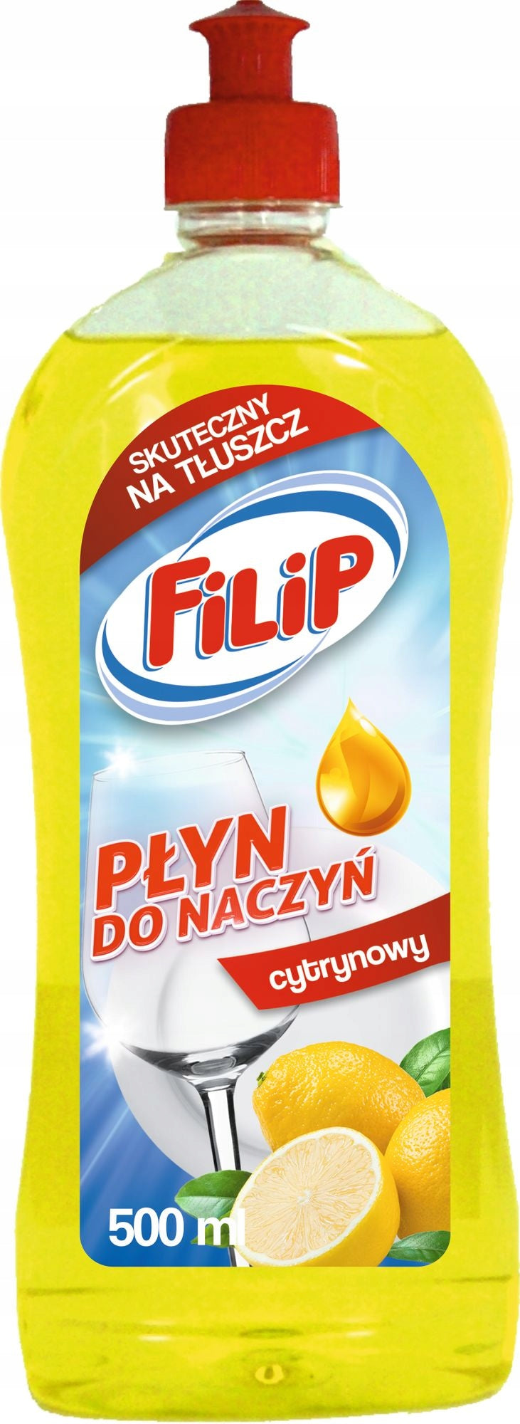 Dishwashing liquid Filip Lemon 0,5 l