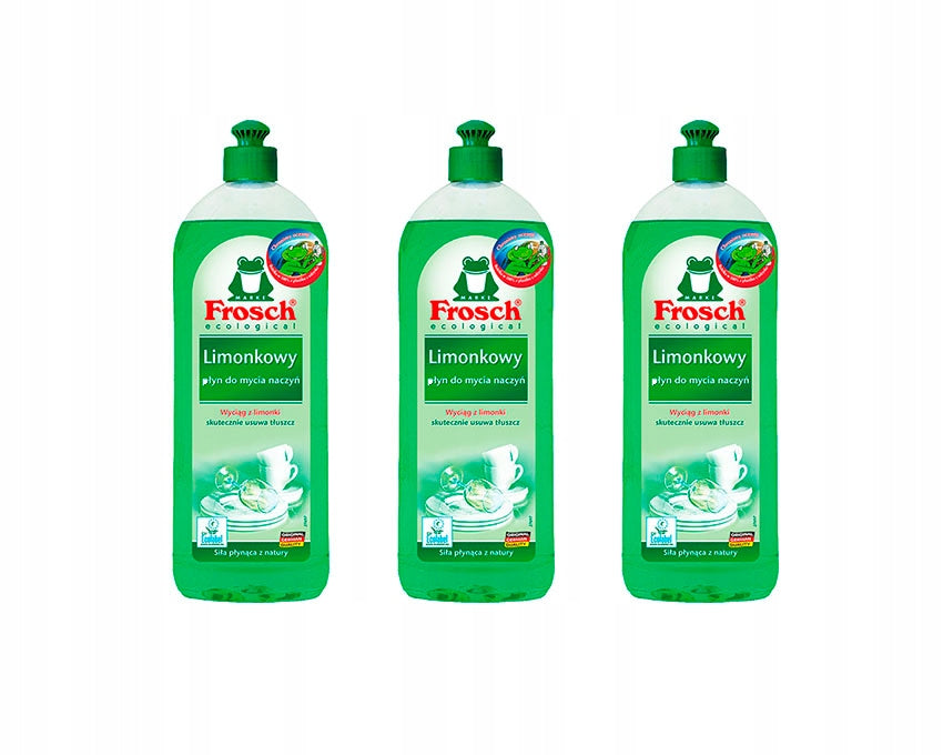 Dishwashing liquid Frosch Lime 0,75 l
