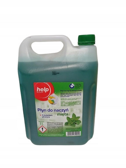 Dishwashing liquid Help 5 l. mint
