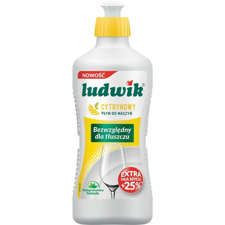 Dishwashing liquid Ludwik Green apple 0,45 l Manufacturer code 5900498028119