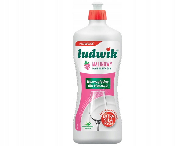 Dishwashing liquid Ludwik Raspberry 0,9 l Manufacturer code 5900498028201