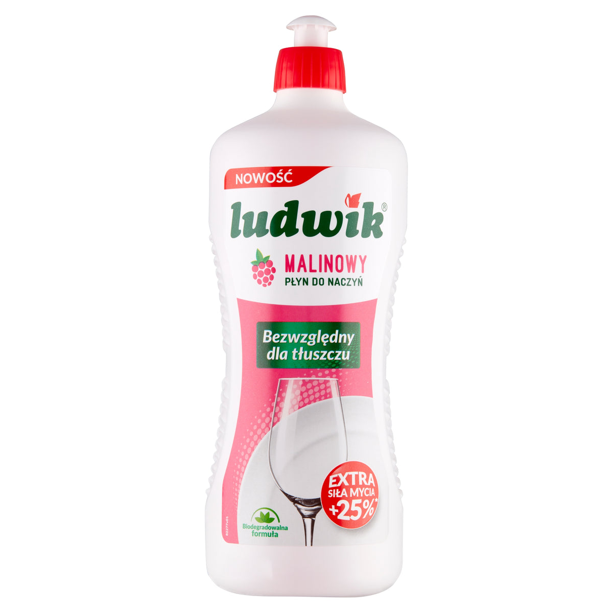 Dishwashing liquid Ludwik Raspberry 0,9 l