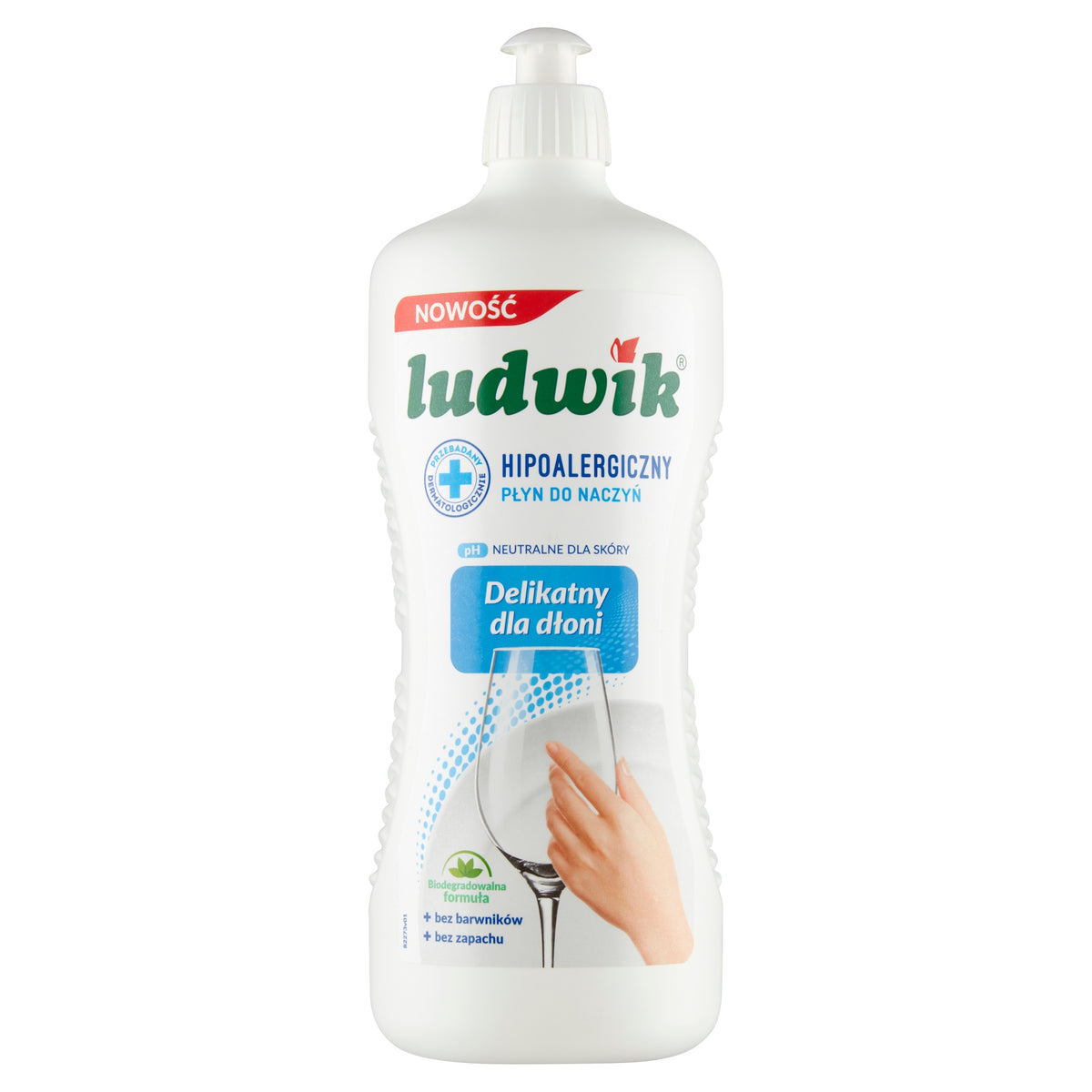 Dishwashing liquid Ludwik unscented 0,9 l
