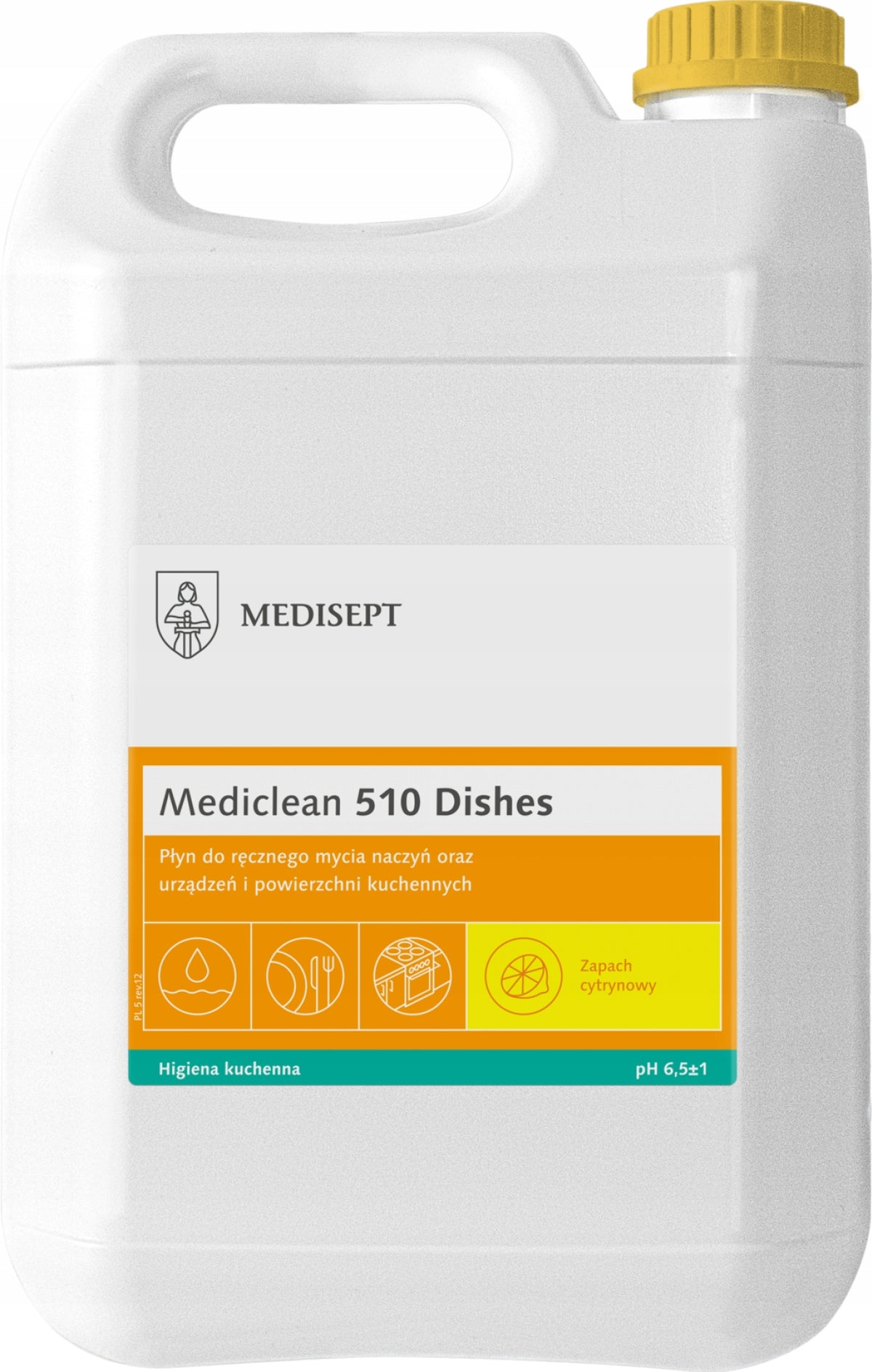 Dishwashing liquid Medisept Lemon 5 l