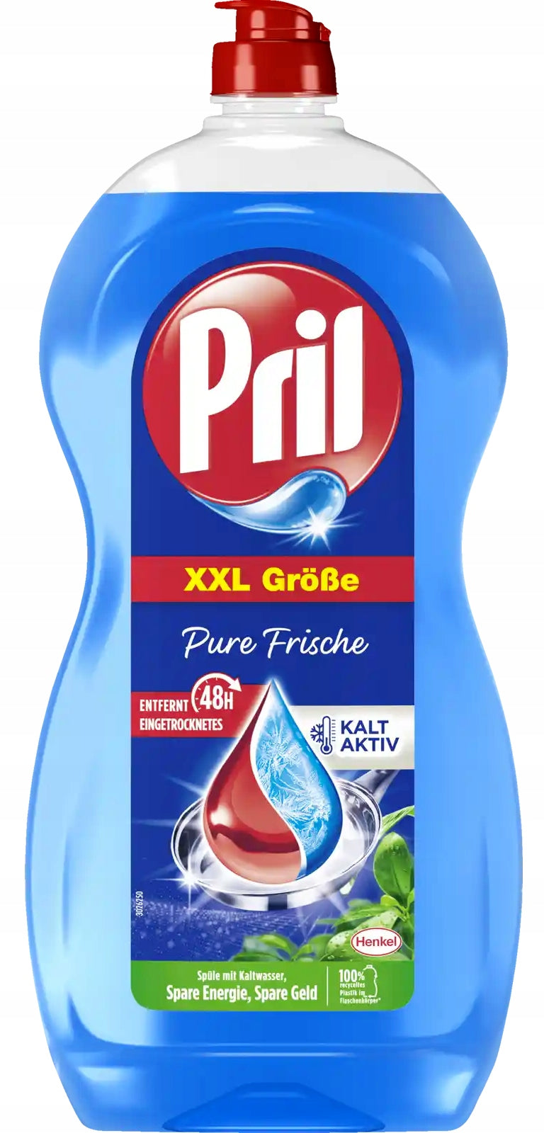 Dishwashing liquid PRIL Pure Frische XXL 1,2L – German Quality!