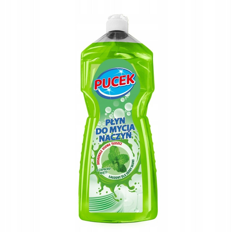 Dishwashing liquid PUCEK mint 1000 ml