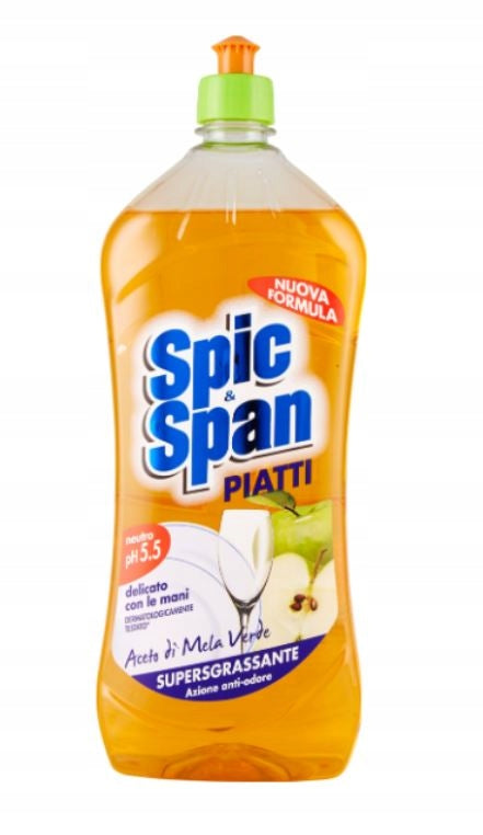 Dishwashing liquid SPIC SPAN APPLE VINEGAR 1000ml