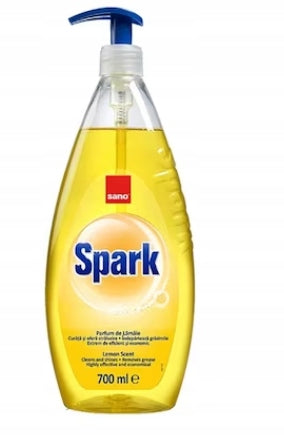 Dishwashing liquid Sano Spark Lemon 700 ml