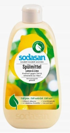 Dishwashing liquid Sodasan Lemon 0,5 l