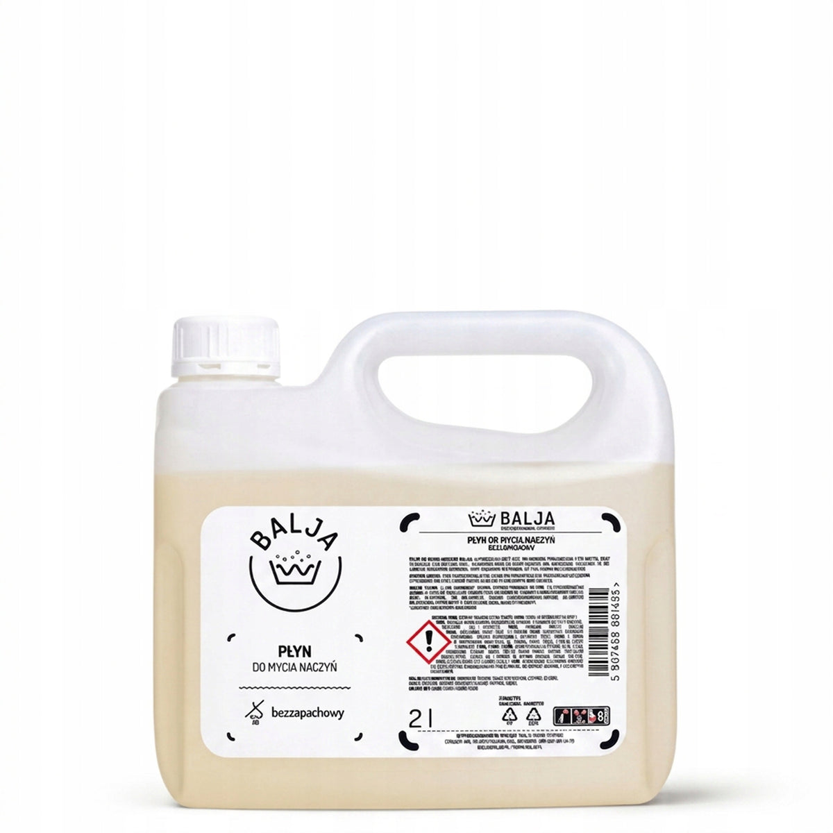 Dishwashing liquid – Unscented – Balja – 2 l