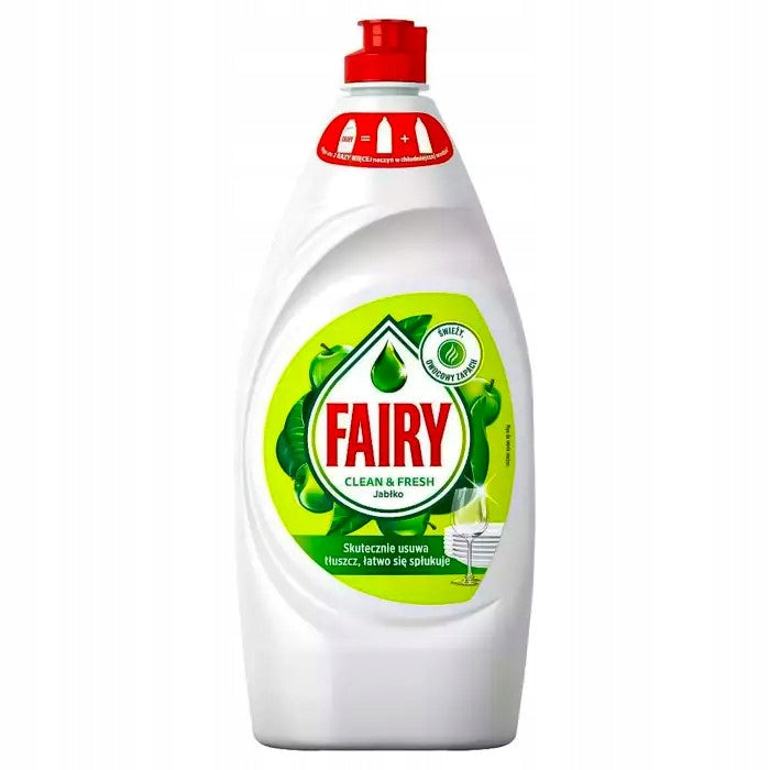 Dishwashing liquid clan fresh Fairy Apple shiny 900ml