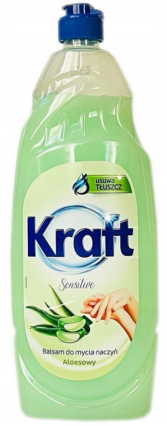 Dishwashing lotion 850ml Kraft Sensitive with aloe scent