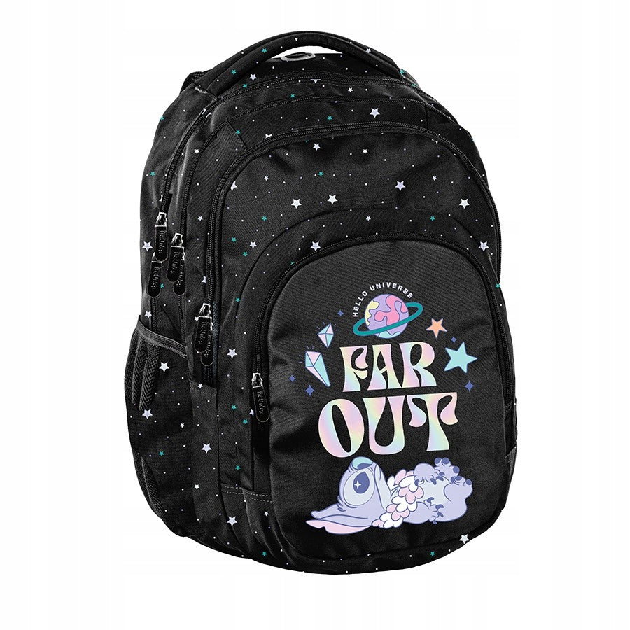 Disney Lilo and Stitch School Satchel BACKPACK | For Girls | Black Manufacturer code DS25KK-2706