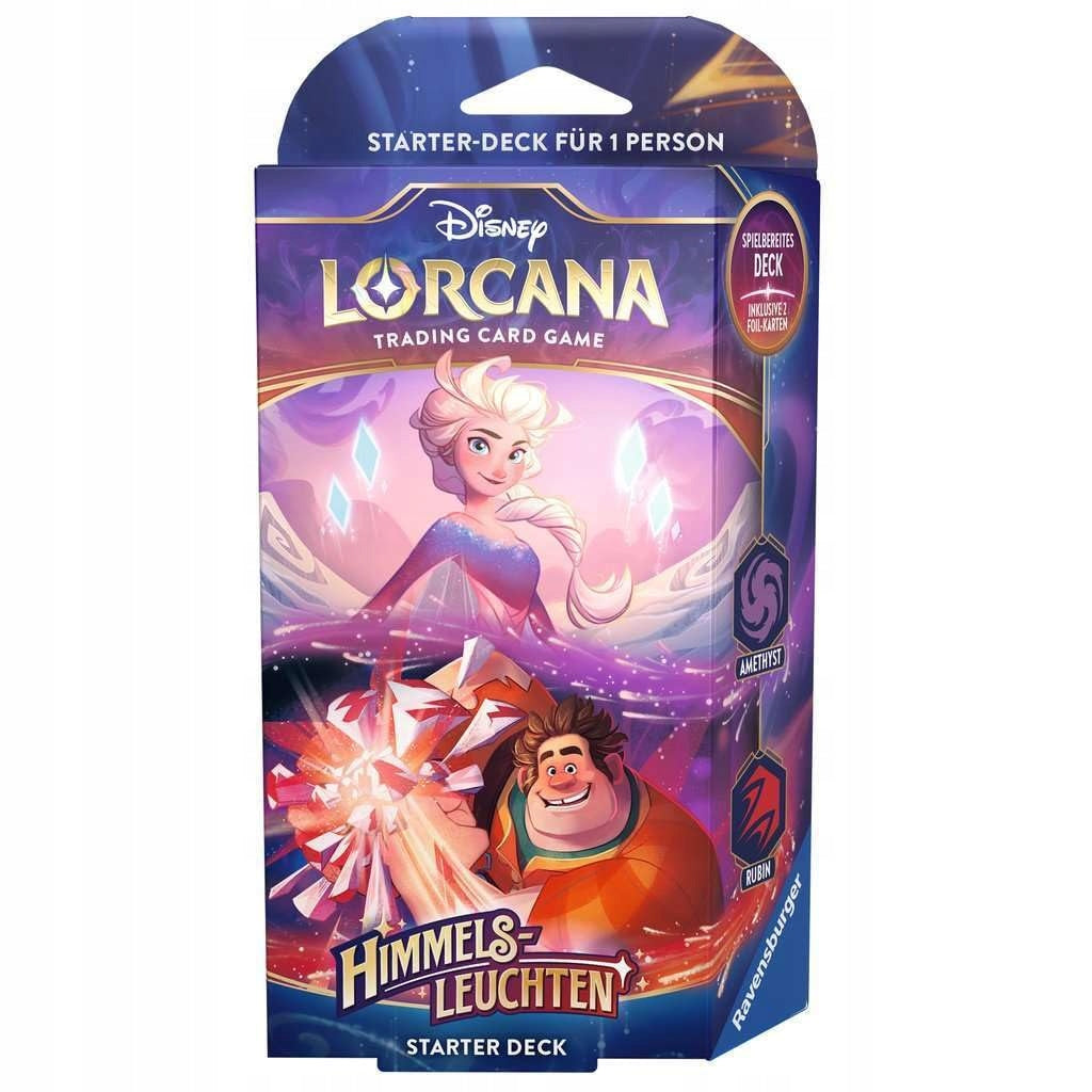 Disney Lorcana - Starter Deck Amethyst und Rubin (Deutsch)